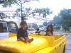 Sanam et Leila dans la jeep 4